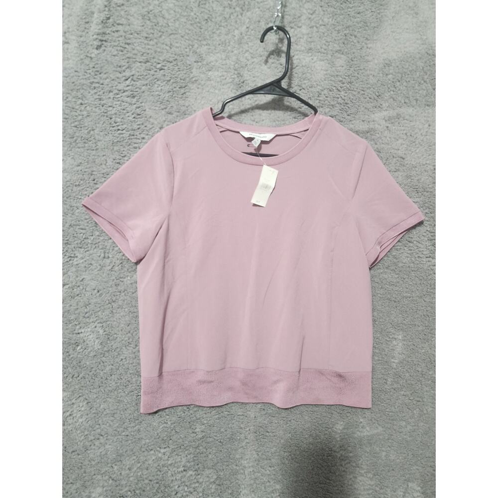 BR Standard Athletic Short Sleeve Crew Neck Gym Lounge Athleisure Top SZ S